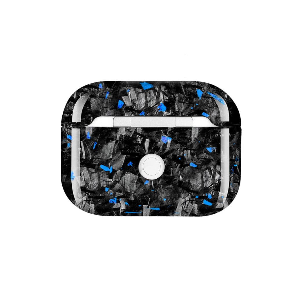 Apple AirPods Case | Blue Flake Real Forged Carbon Fiber Luxury Edition