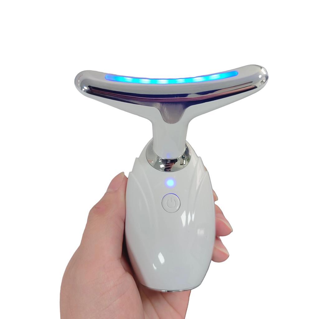 Anti-aging LED device showing red light therapy