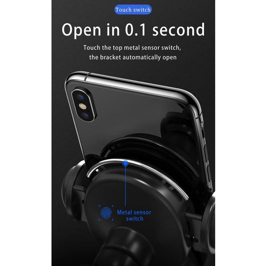 Car charger mounted in vehicle with phone charging