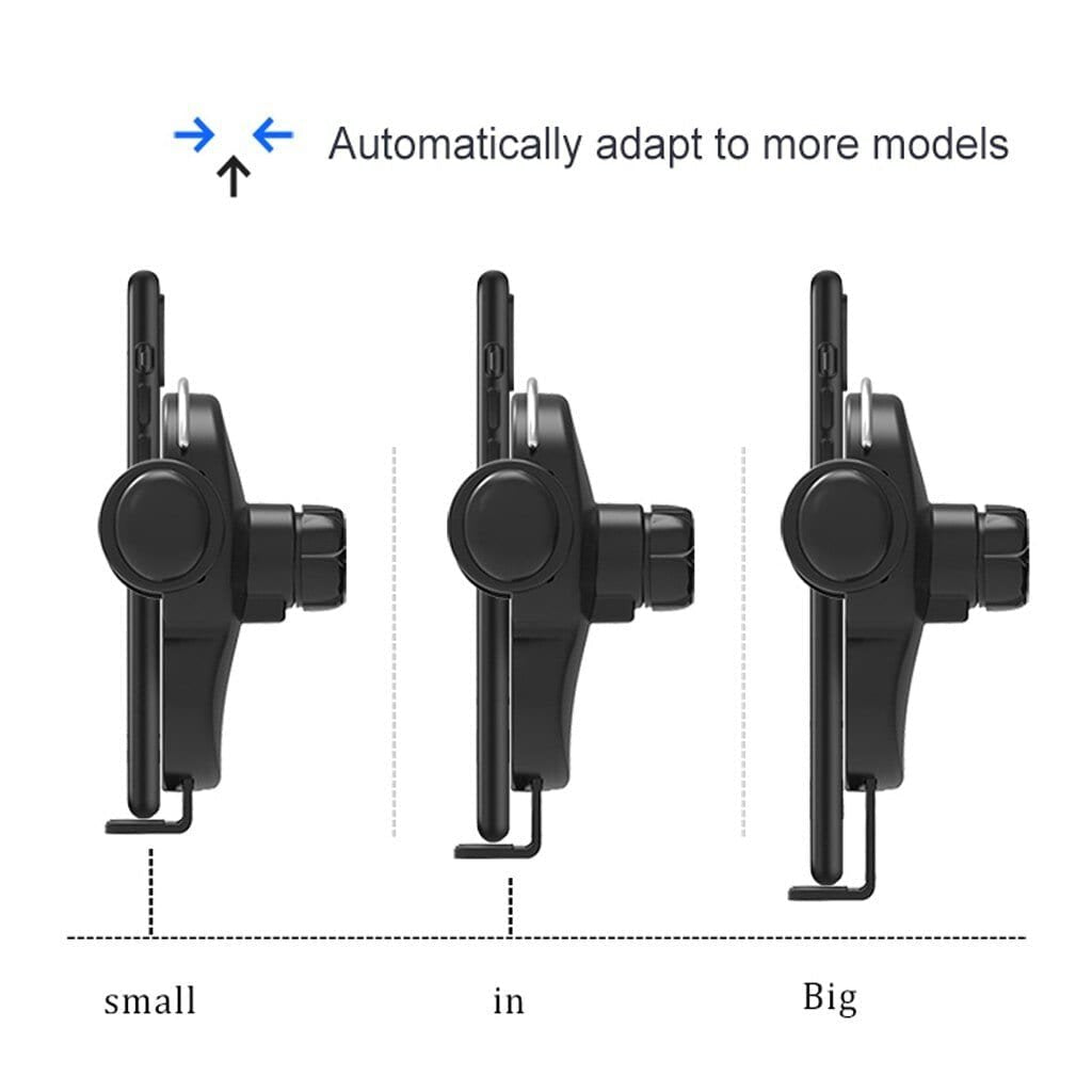 10W Wireless Car Charger-Automatic Triangle Mount
